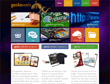 Tablet Screenshot of geckoweb.com.au